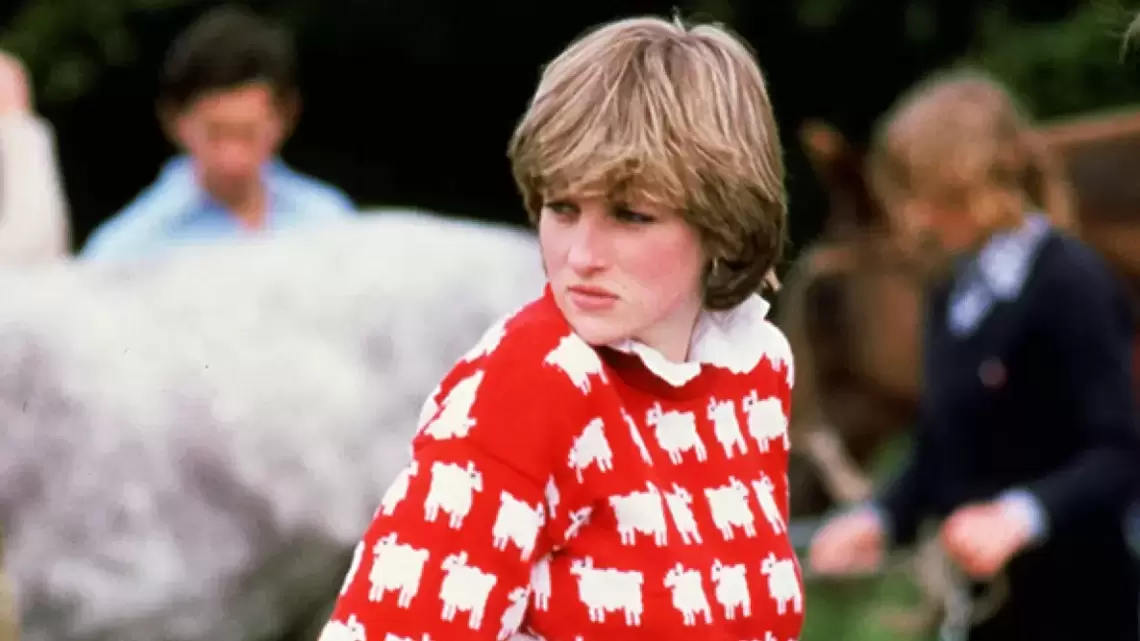 Price of Princess Diana sheep sweater: $1.1 million